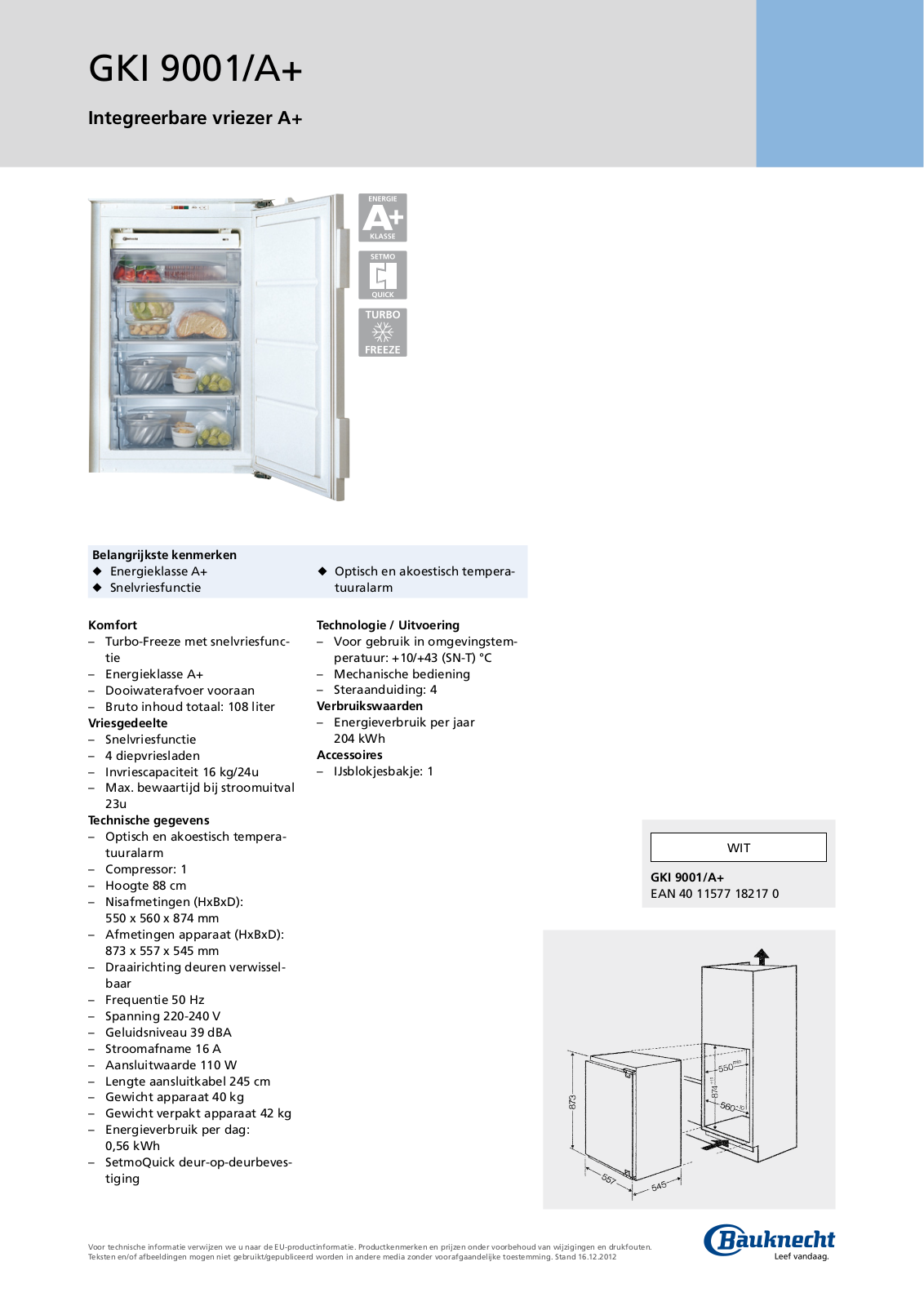 Whirlpool GKI 9001/A User Manual