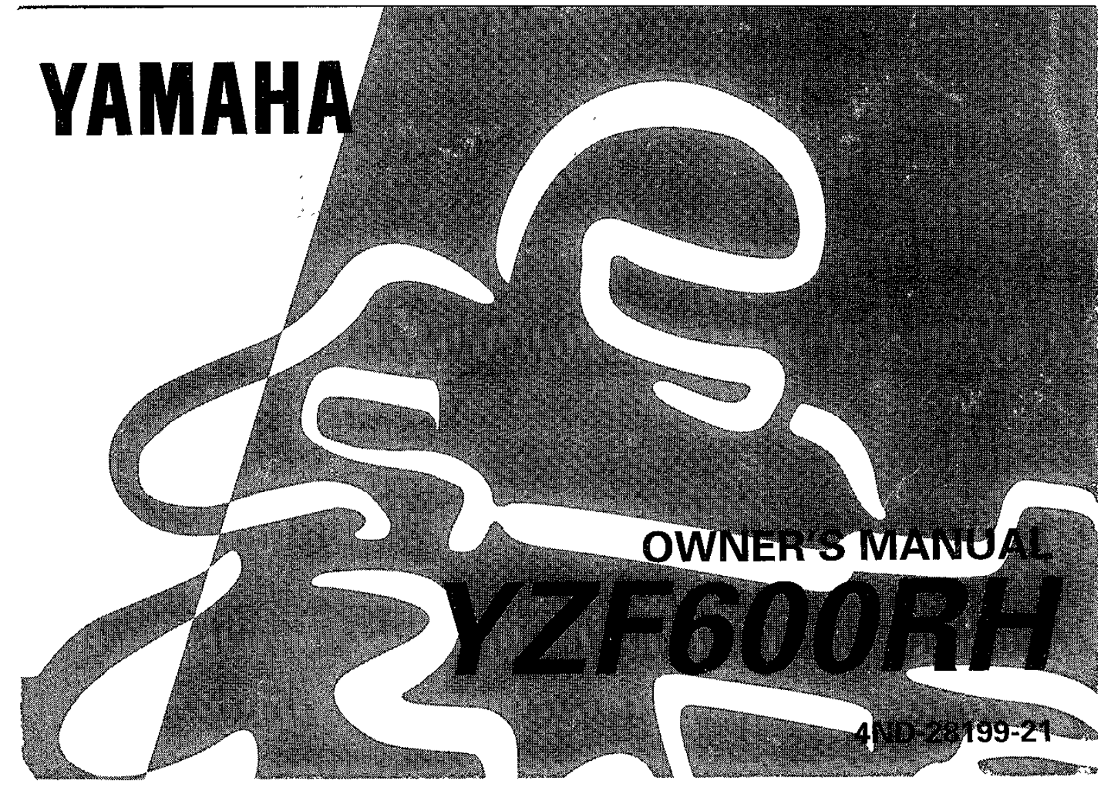 Yamaha YZF600R H 1996 Owner's manual