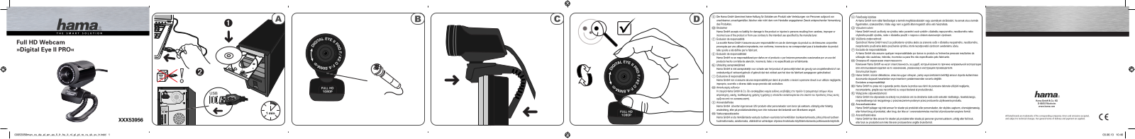 Hama Digital Eye II PRO User guide