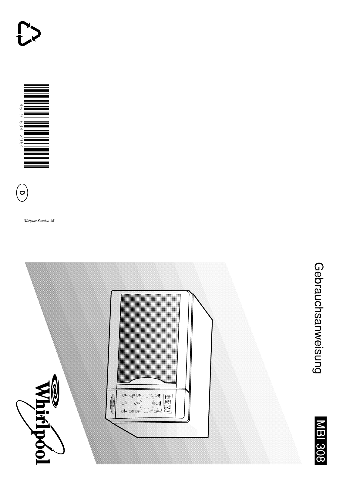 Whirlpool AVM 689 /WP/BL, AVM 689/WP/IX INSTRUCTION FOR USE