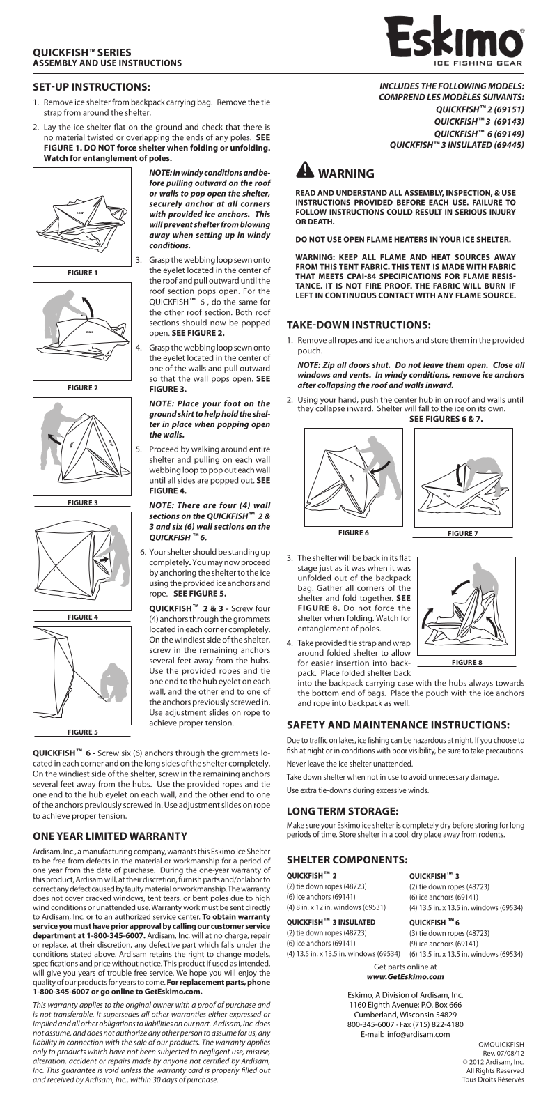 Eskimo 69801 User Manual - ManualMachine.com