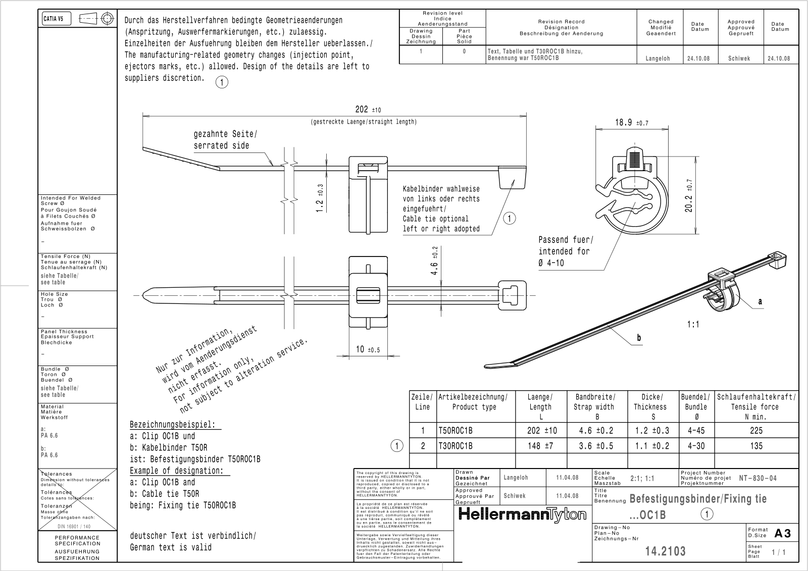 HellermannTyton T50ROC1B Reference Drawing - ManualMachine.com