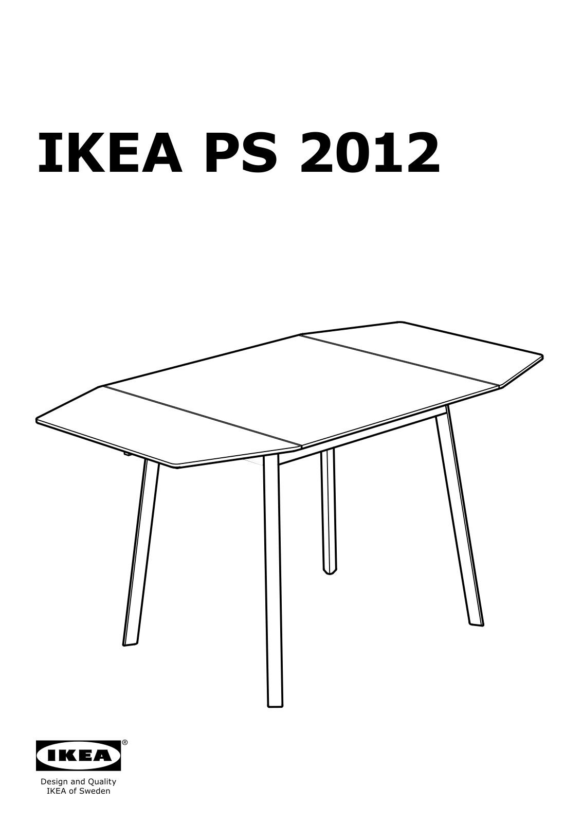 Ikea S69161482, S29932063, 20206806 Assembly instructions