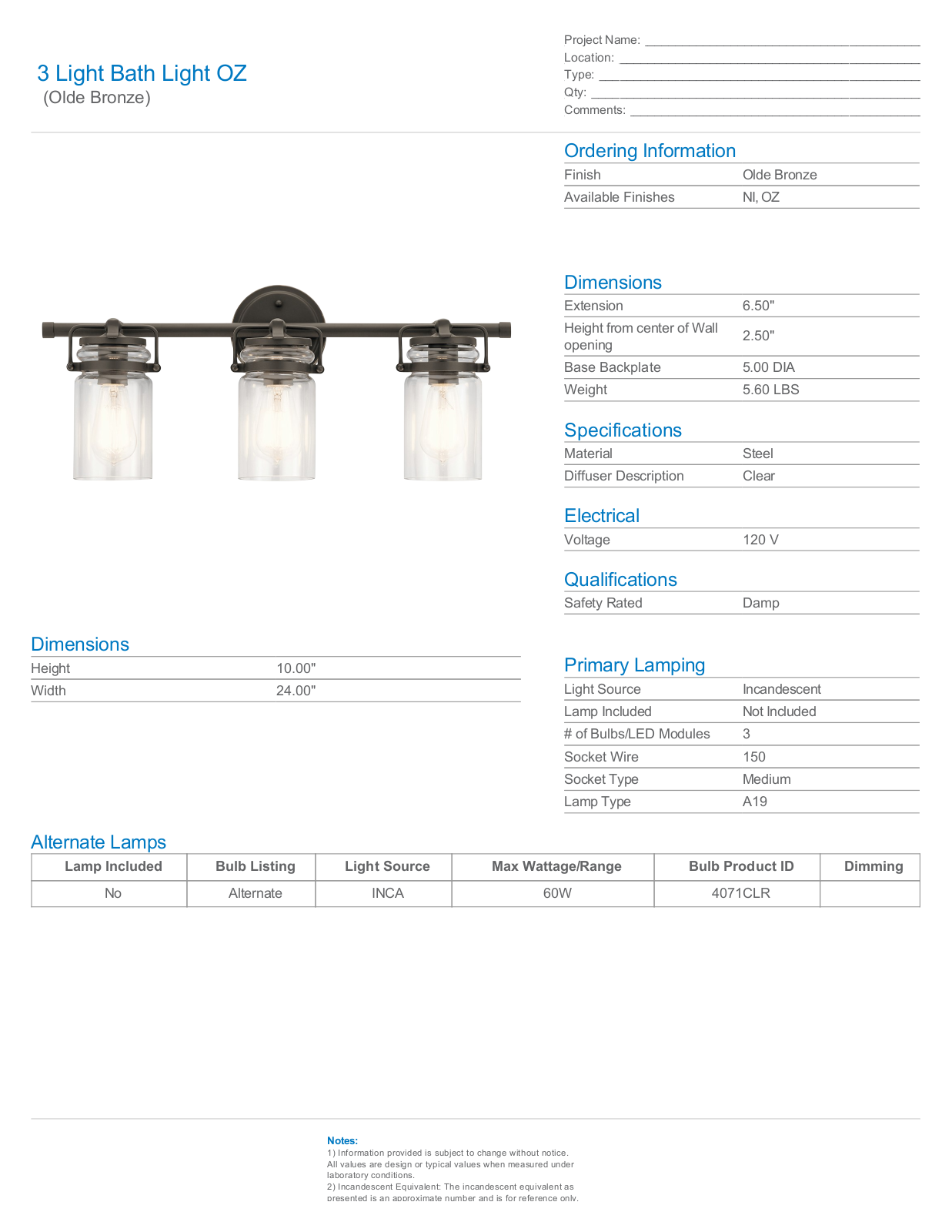 Greyleigh™ W007376106 Specifications - ManualMachine.com