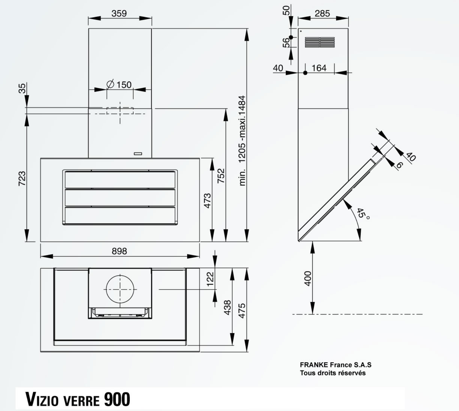 ROBLIN VIZIO VERRE 900 User Manual