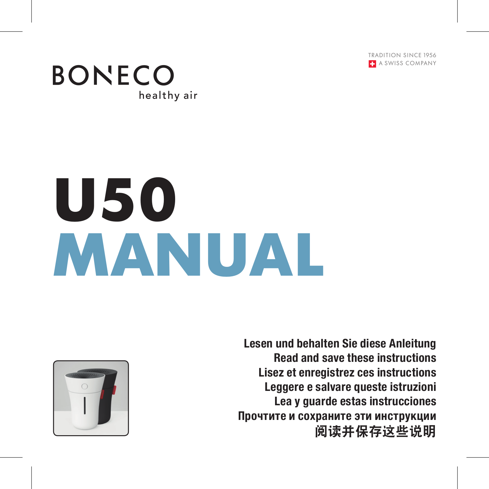 Boneco U50 White User Manual