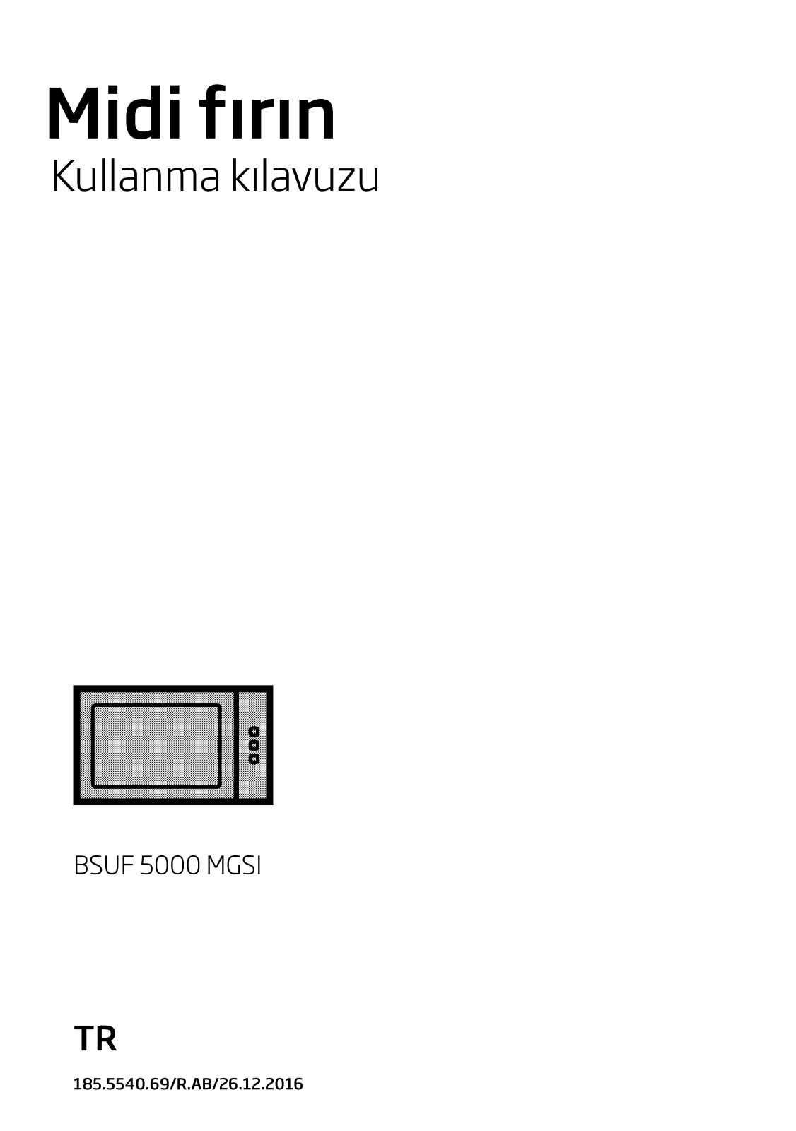 Beko BSUF 5000 MGSI User manual