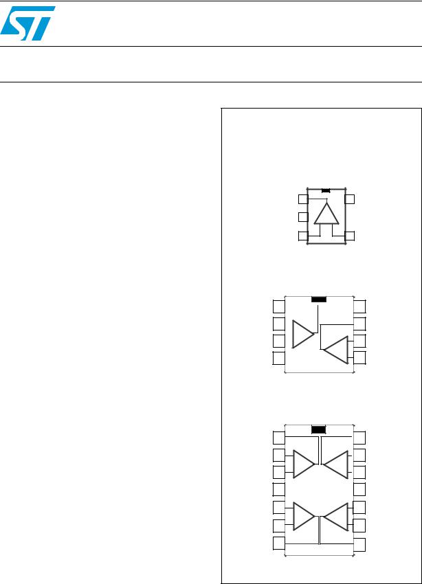 ST TSV991, TSV992, TSV994, TSV991A, TSV992A User Manual