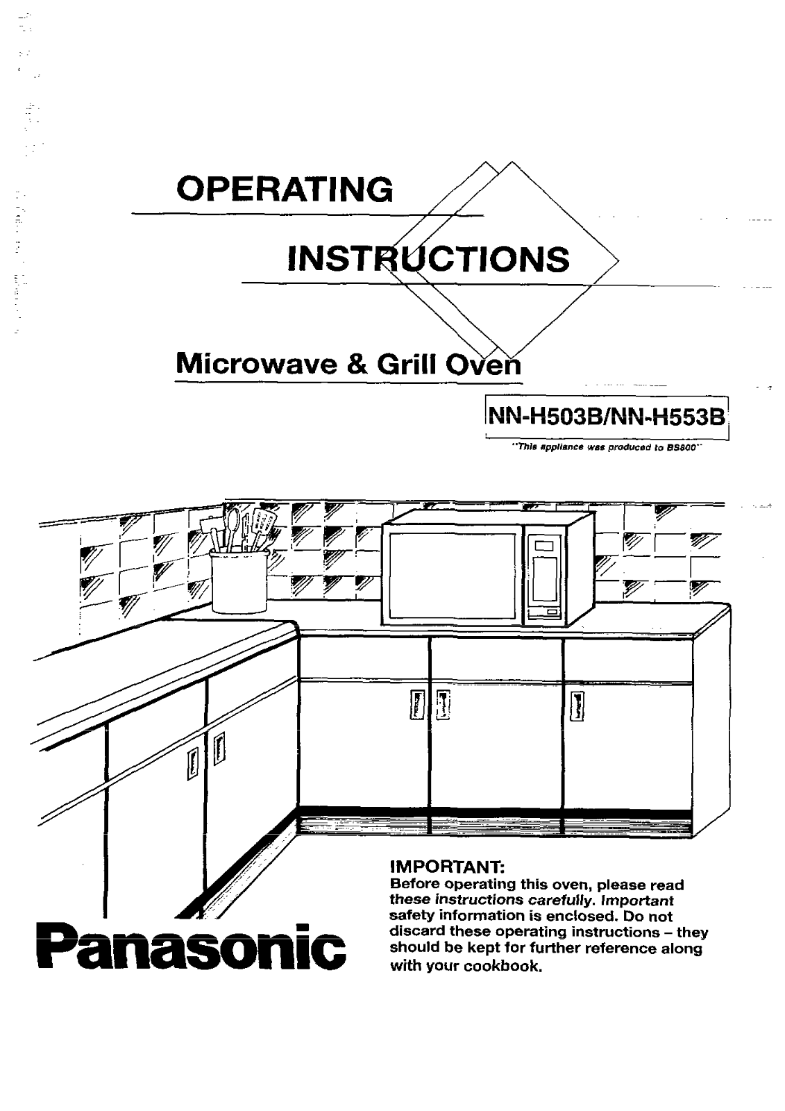 PANASONIC NNH503B, NNH553B User Manual