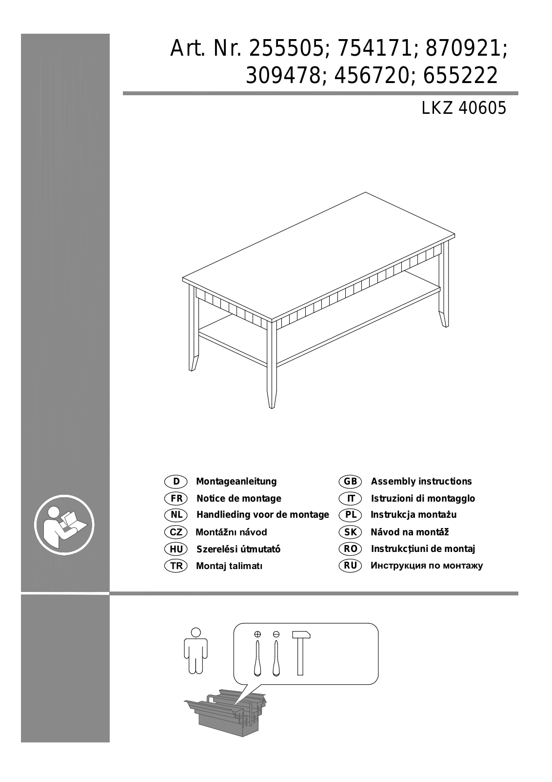 Home affaire Poehl Assembly instructions