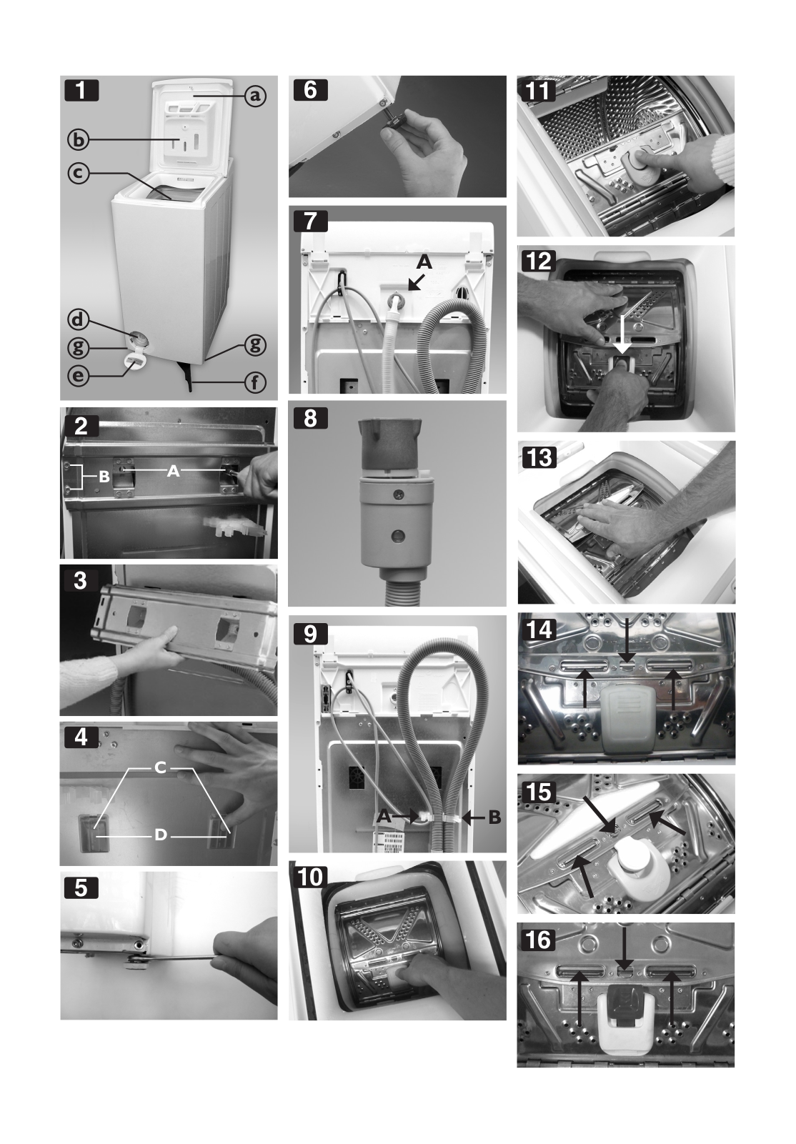 WHIRLPOOL AWE 6320 User Manual