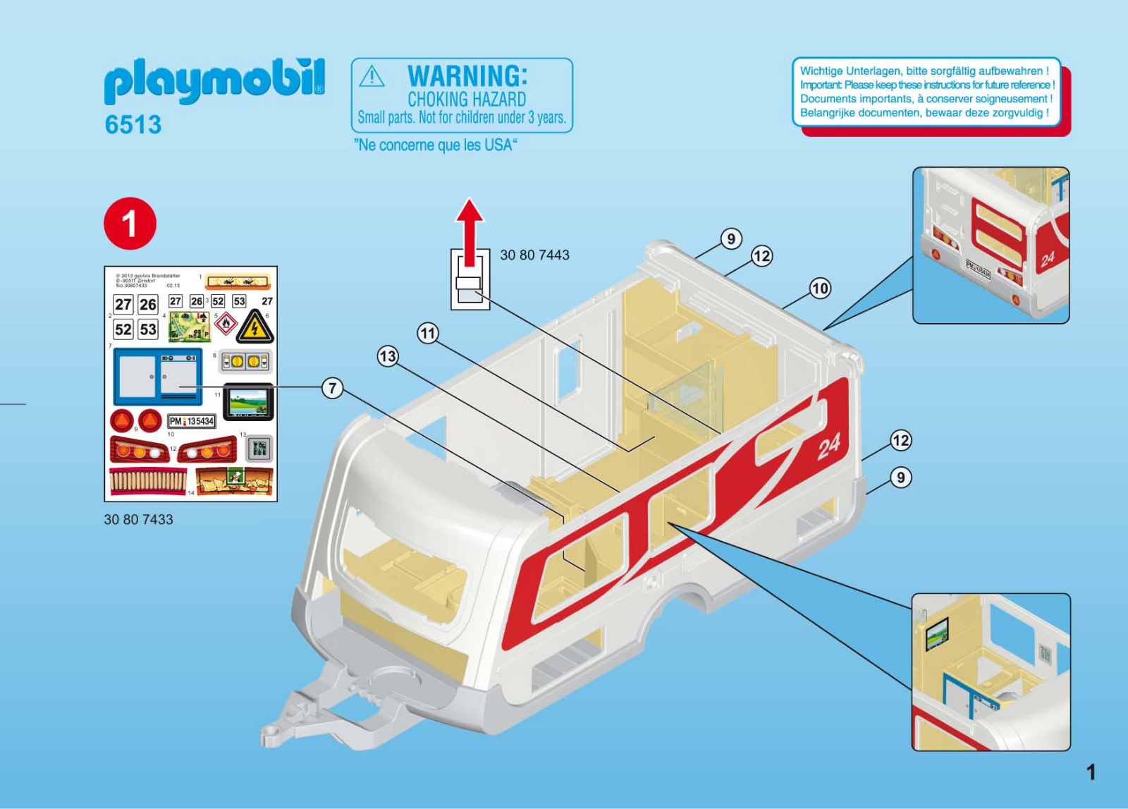 Playmobil 6513 Instructions