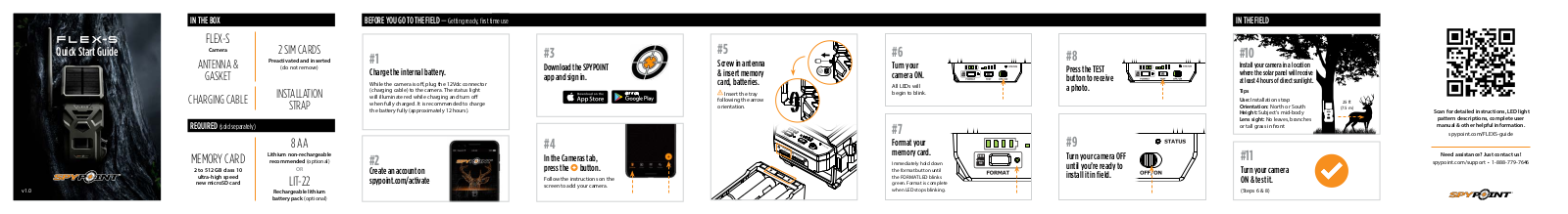 SPYPOINT FLEX-S Quick Start Guide - ManualMachine.com