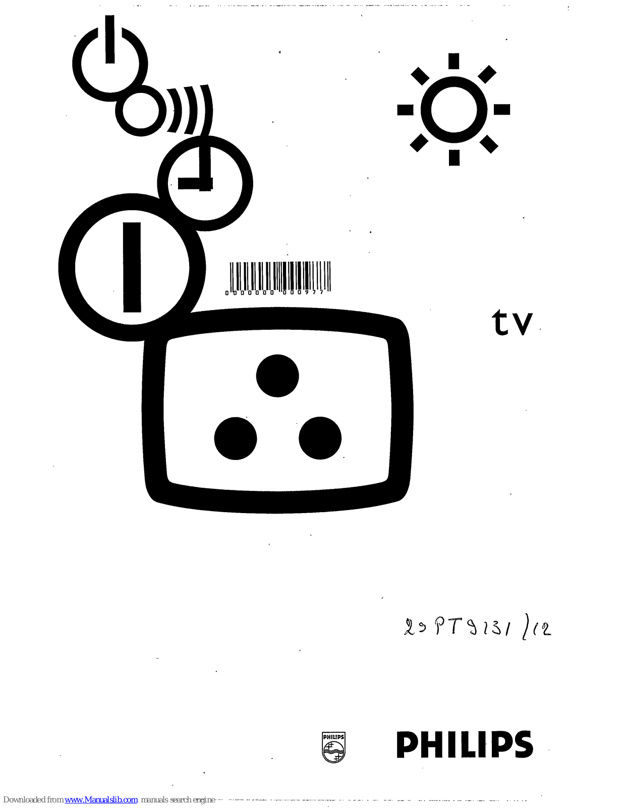 Philips 23PT9131, 23PT9131/12 User Manual