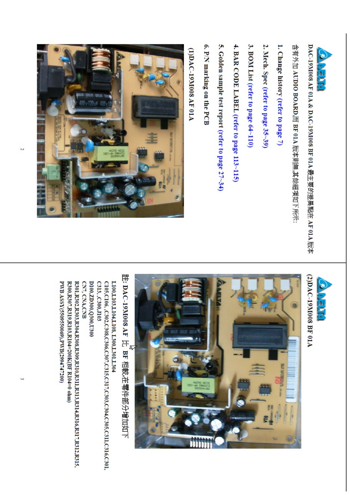 Delta DAC-19M008 Schematic