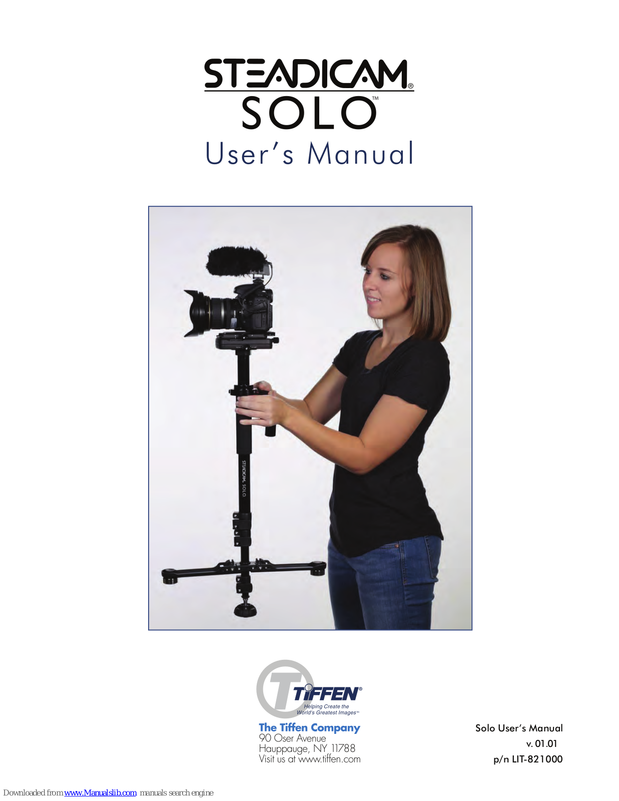 Tiffen steadicam solo User Manual