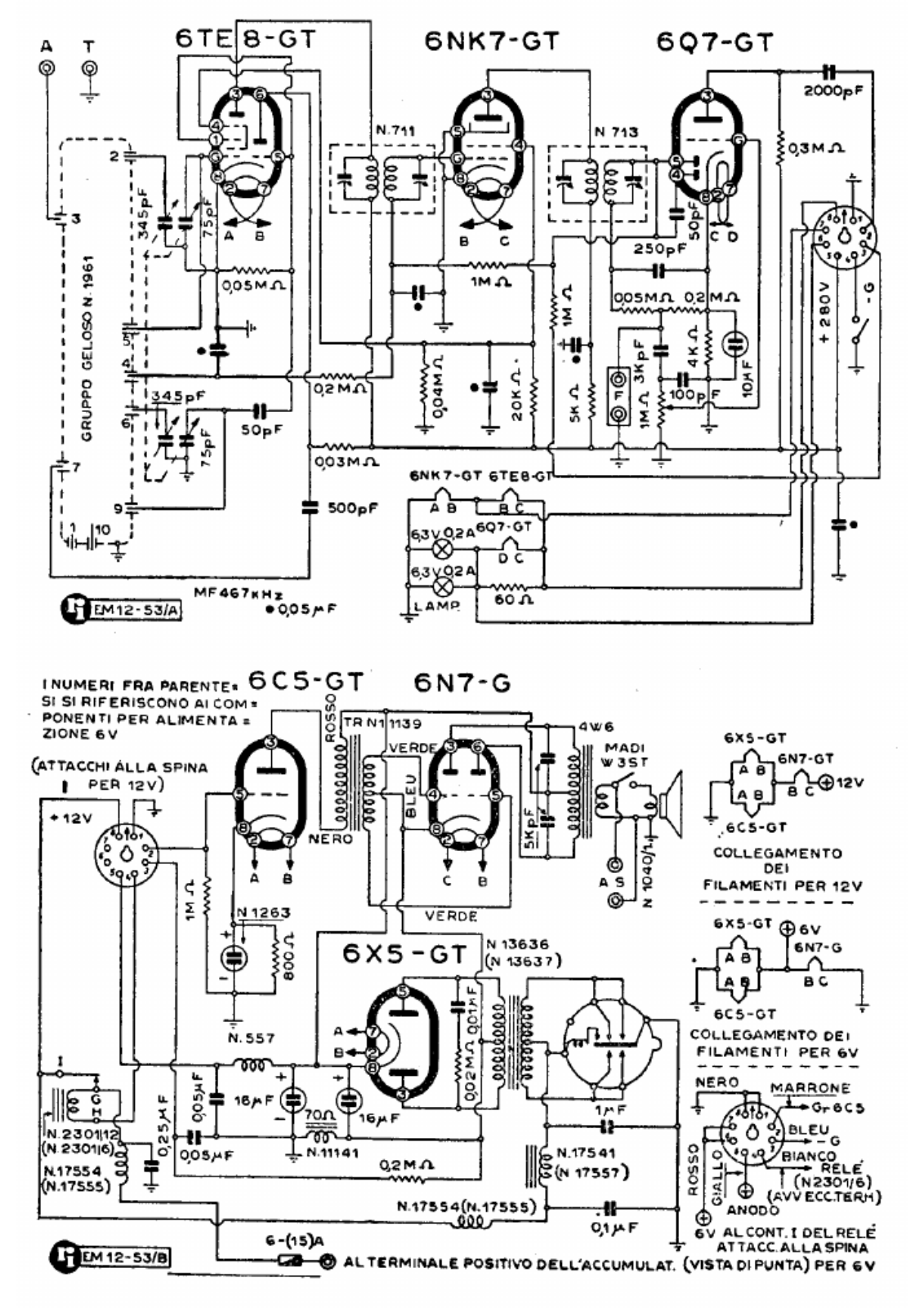 Geloso gn601 schematic