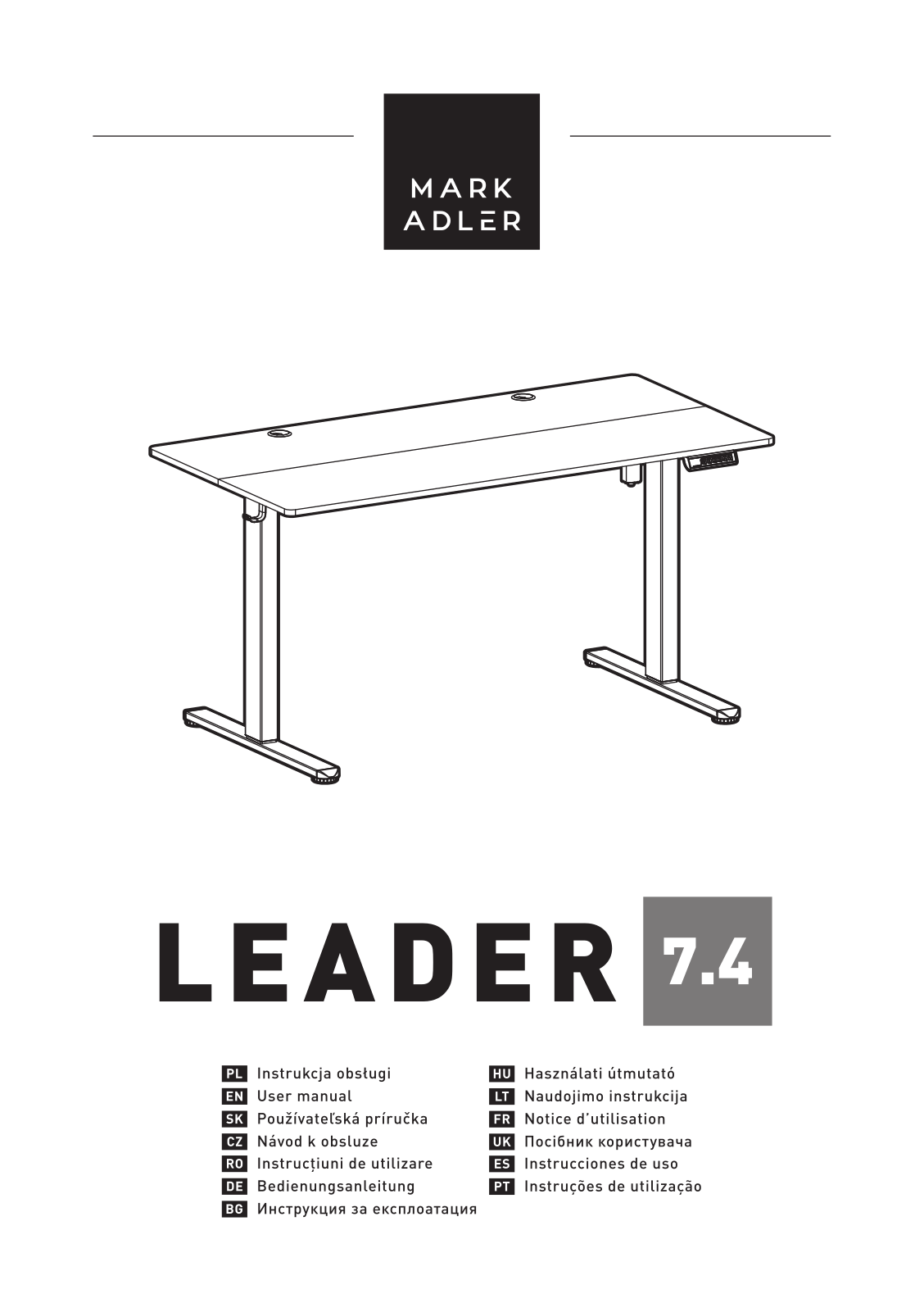 MARKADLER LEADER 7.4 User guide - ManualMachine.com