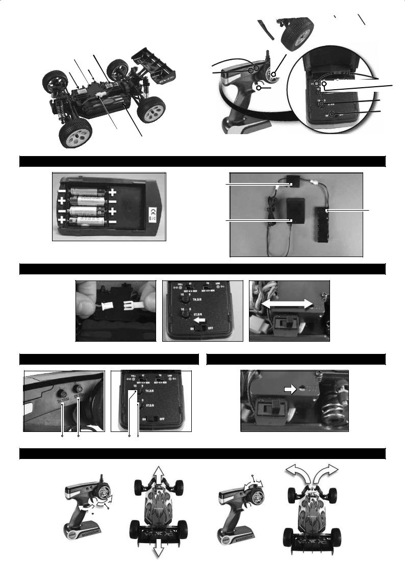 Revell RC Buggy Zip operation manual