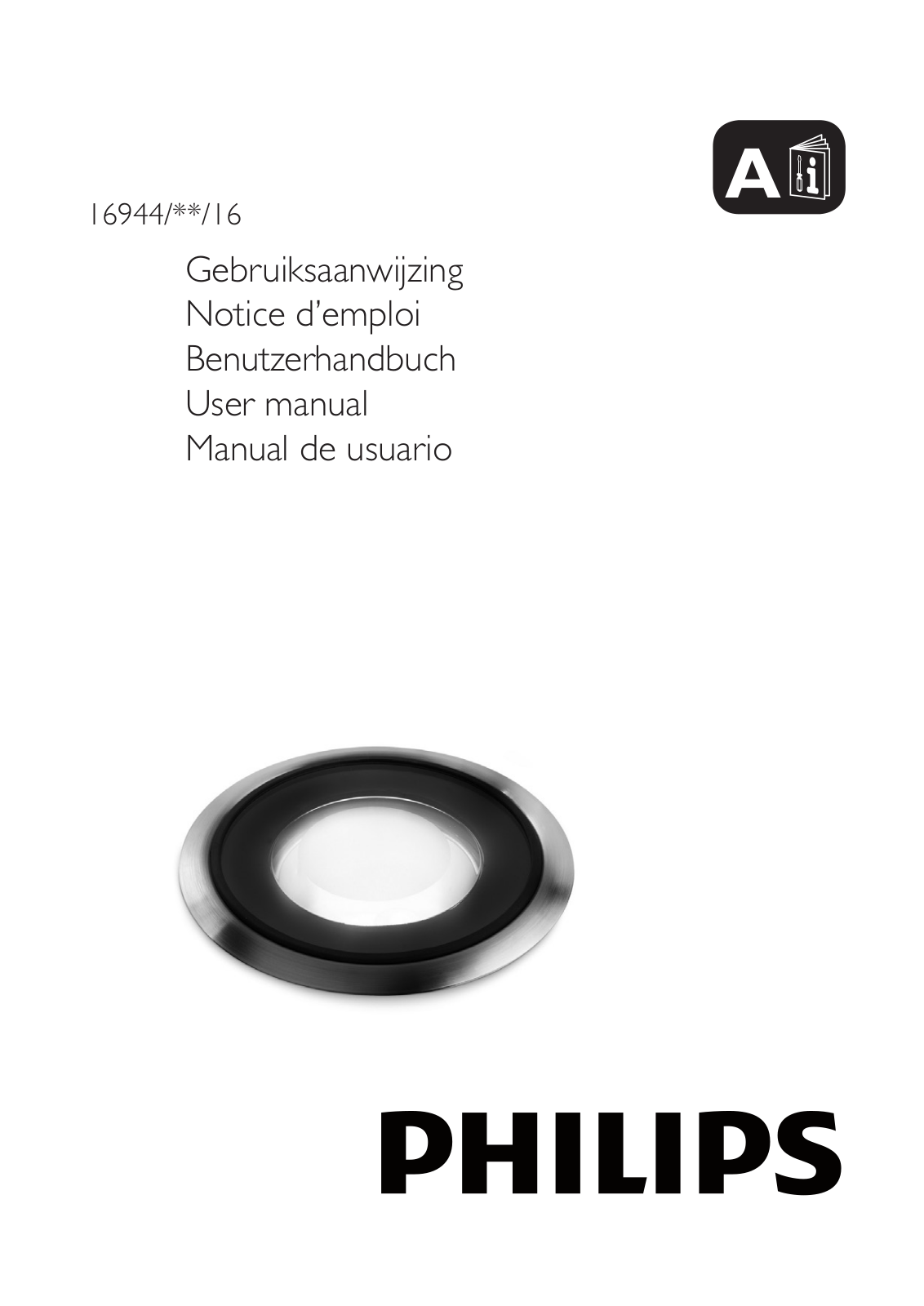 Philips Ecomoods Foco empotrable User Manual