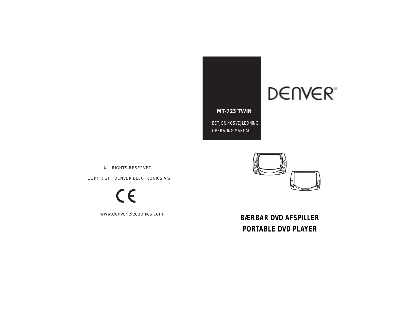 Denver MT-723TWIN User Manual