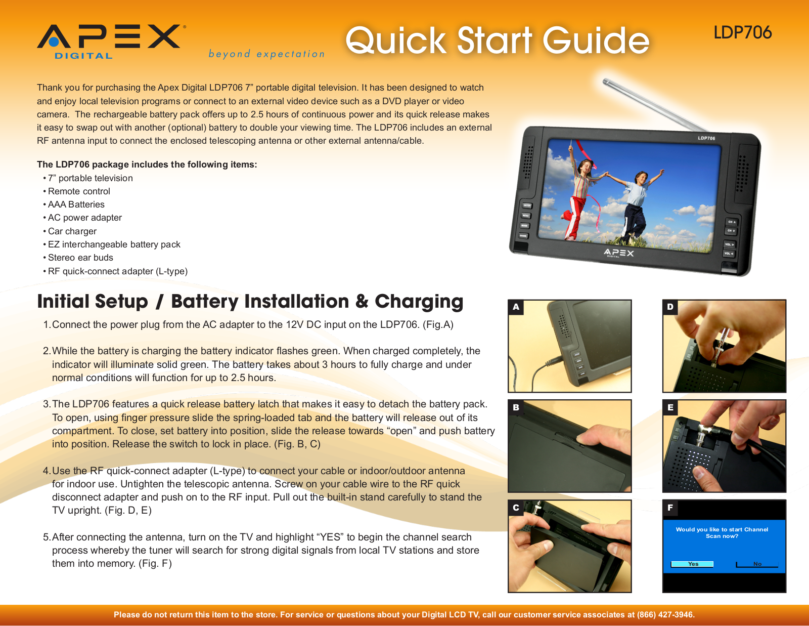 Apex digital LDP706 User Manual