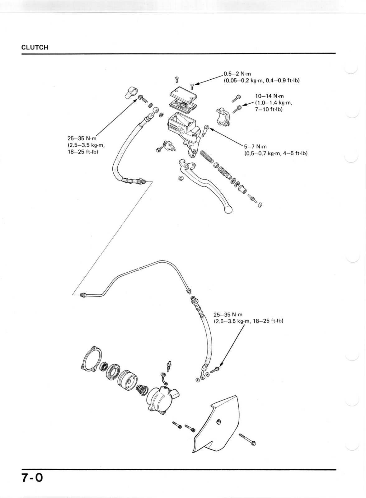 Honda VT 700, VT 750 Service Manual 07