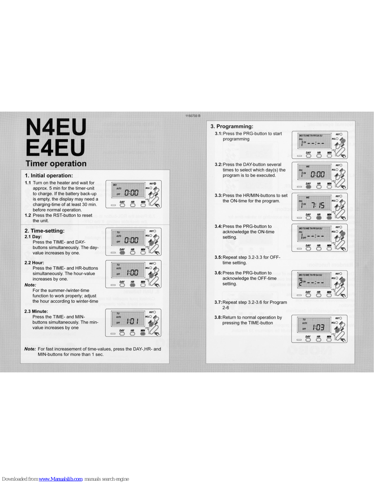 NOBOCOOL N4EU, E4EU Operation Manual - ManualMachine.com