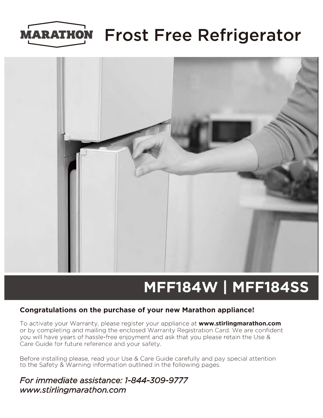 MARATHON MFF184SS User guide - ManualMachine.com