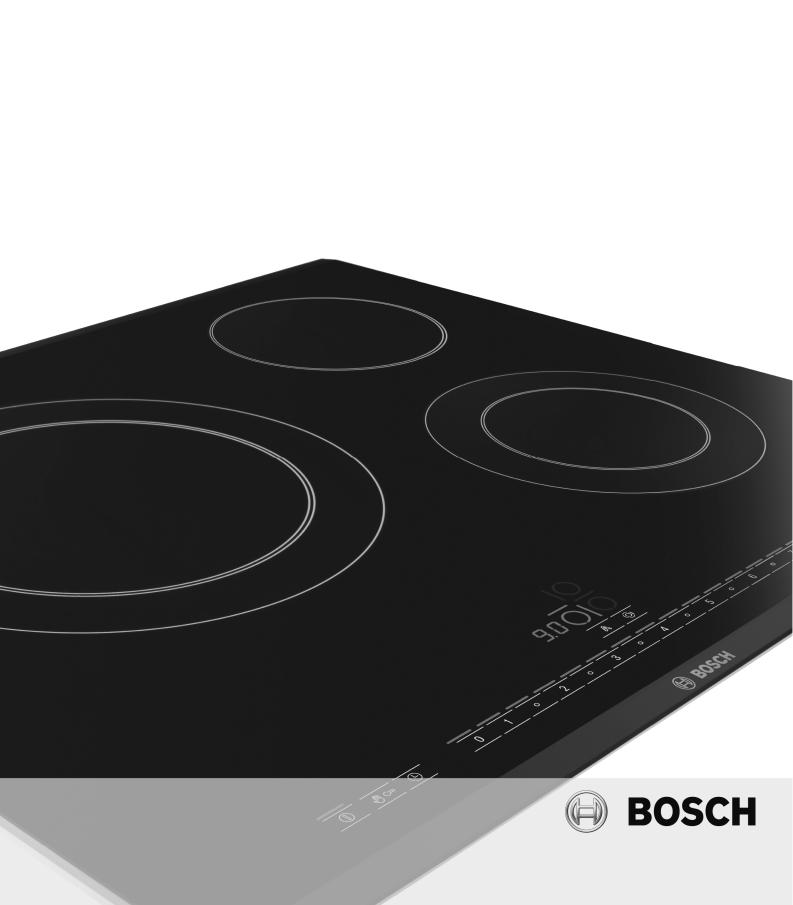 Bosch NIV645B17M operation manual