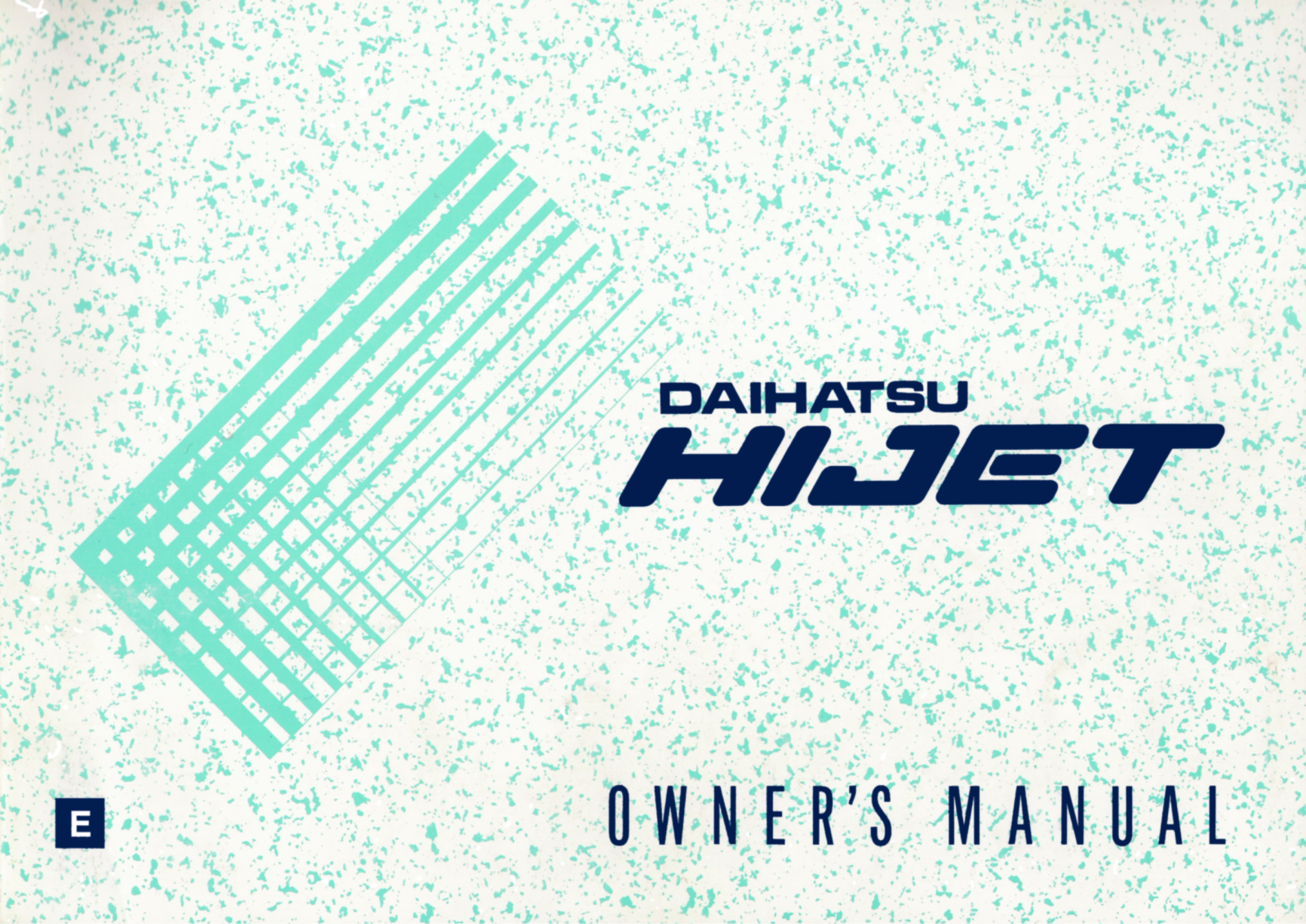 Daihatsu Hijet User Manual