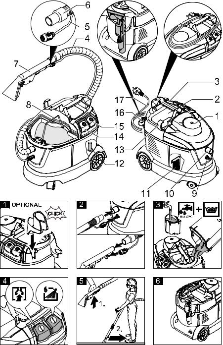 Kärcher Puzzi 8/1 User Manual