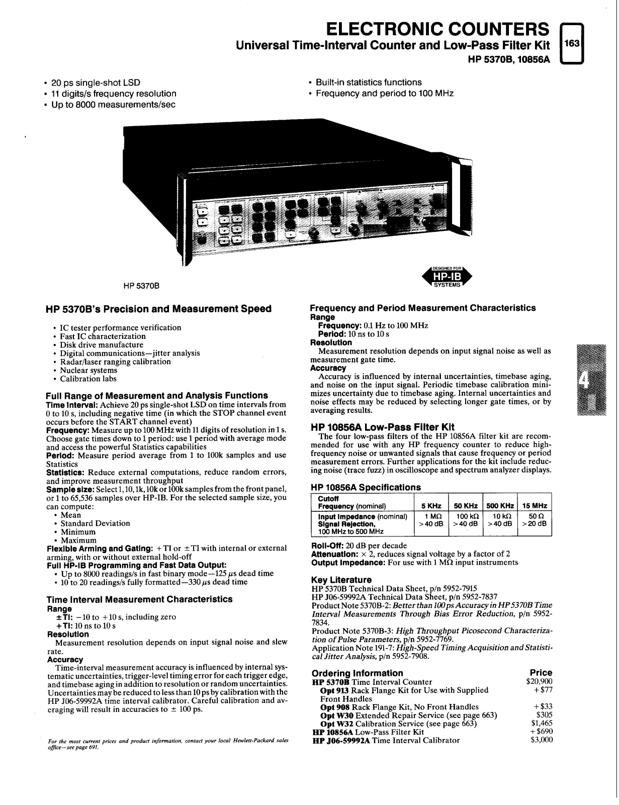 HP 5370b schematic