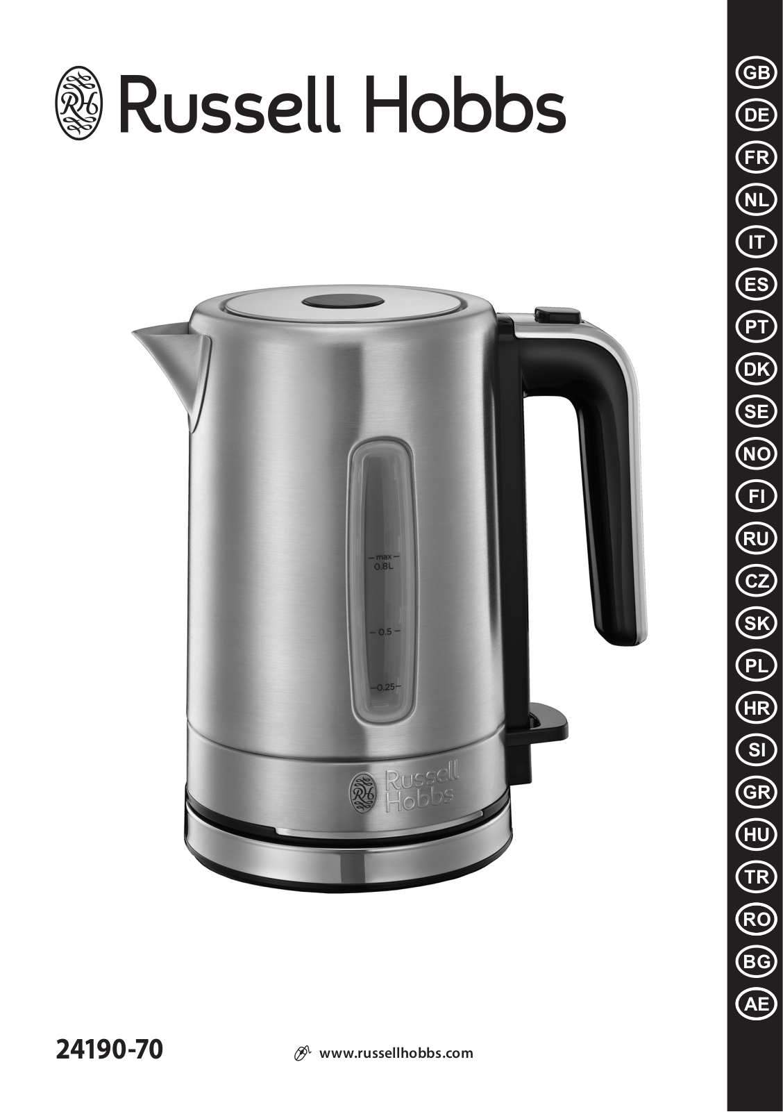 Russell Hobbs 24190-70 User Manual