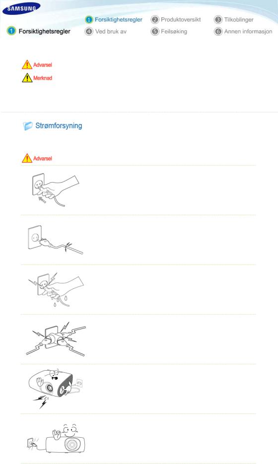 Samsung SP-L200WX, SP-L250WX User Manual