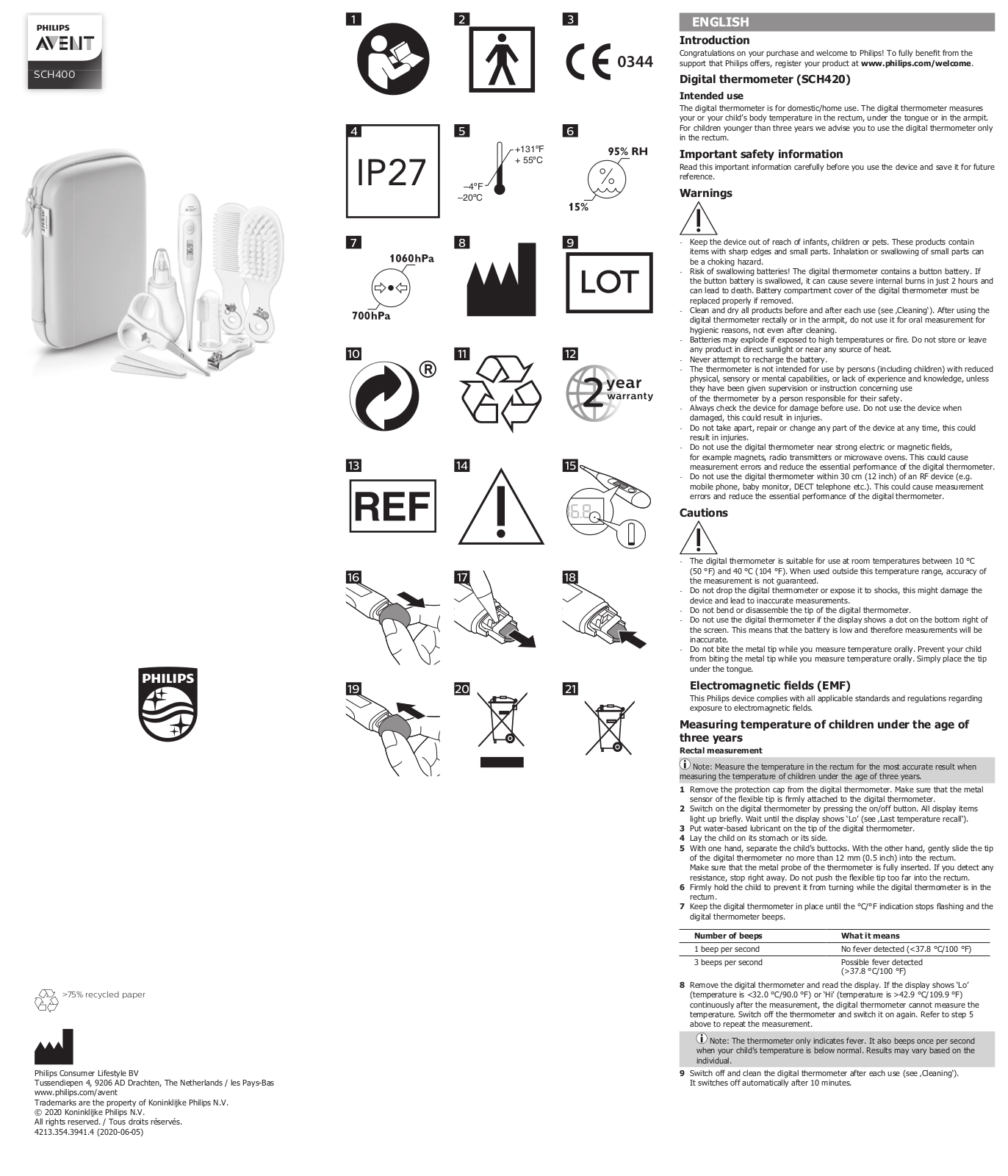 Philips SCH400 User Manual