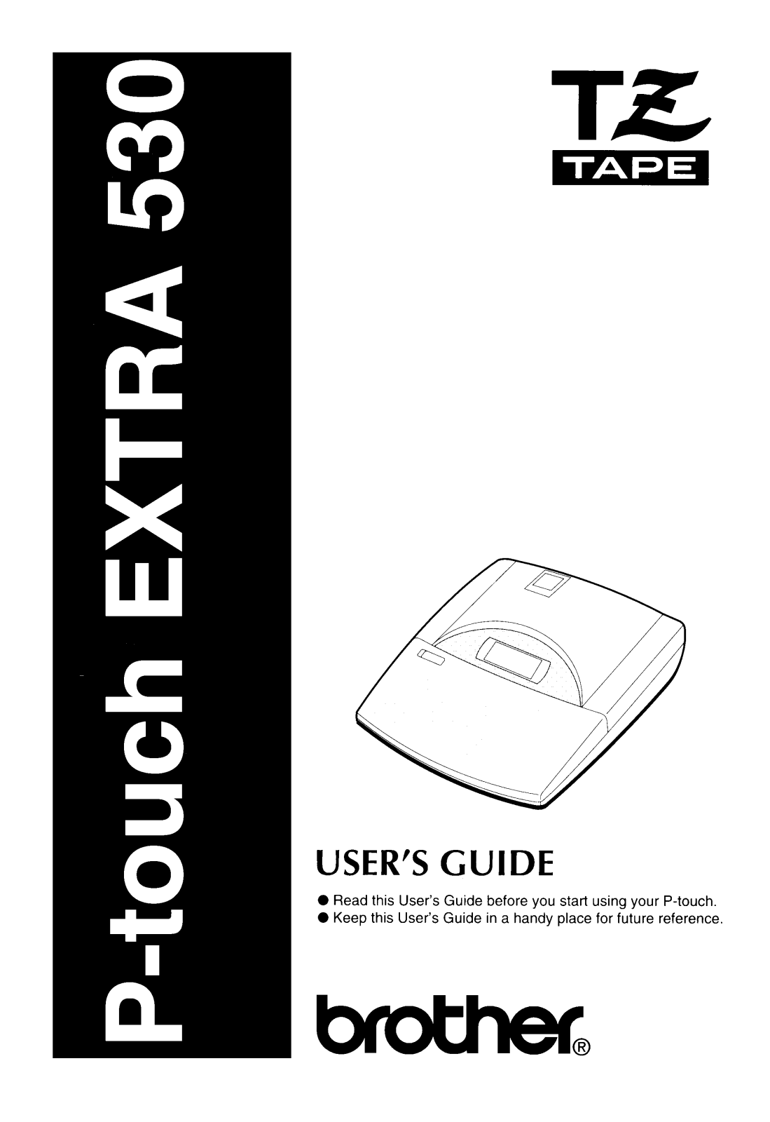 Brother PT-530 User Manual