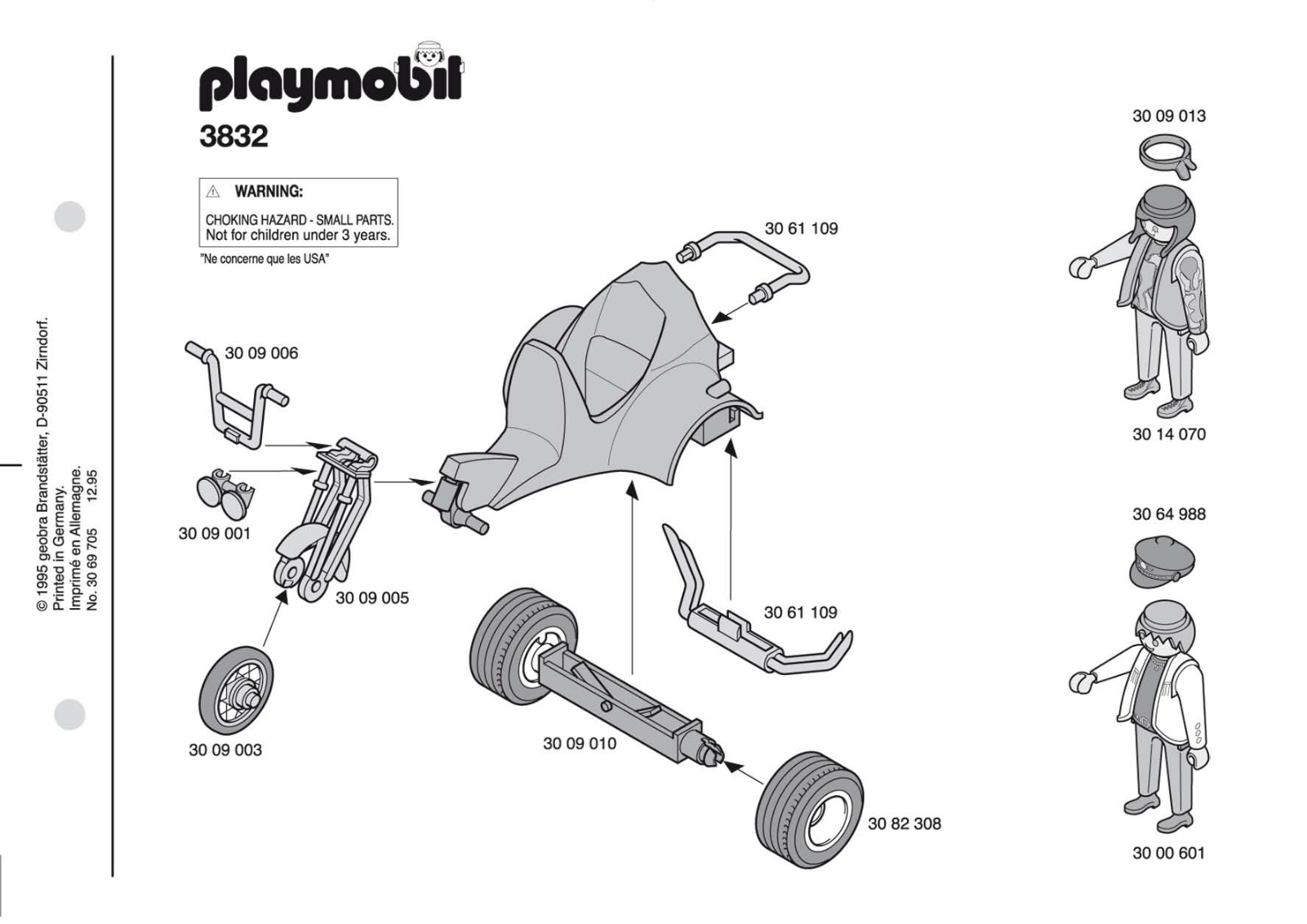 Playmobil 3832 Instructions