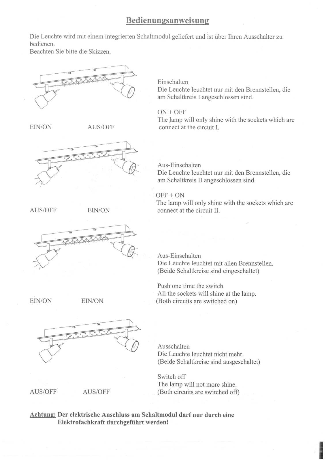 Paul Neuhaus 6495 Assembly Instructions