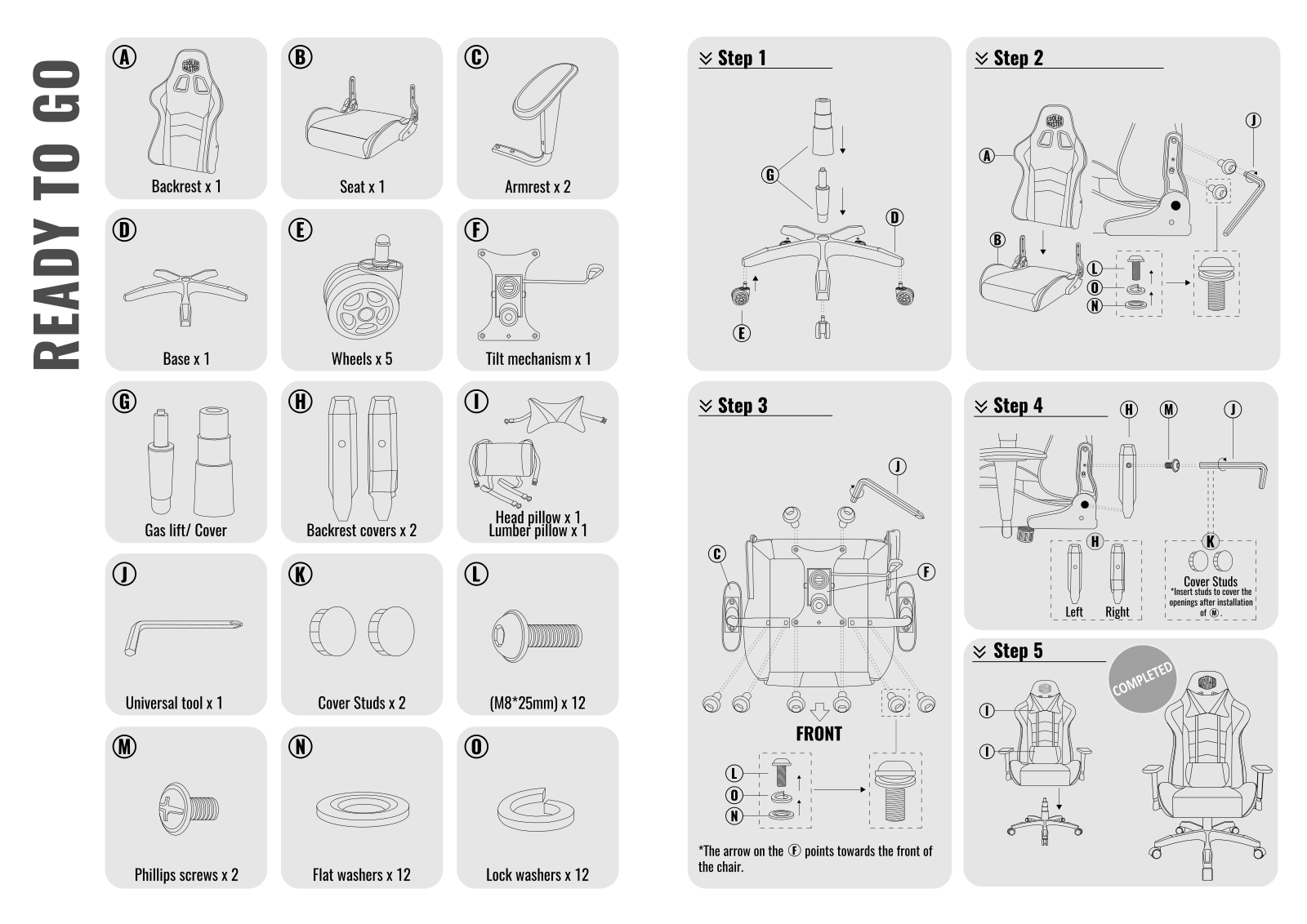 Cooler Master CMI-GCR1-2019R operation manual