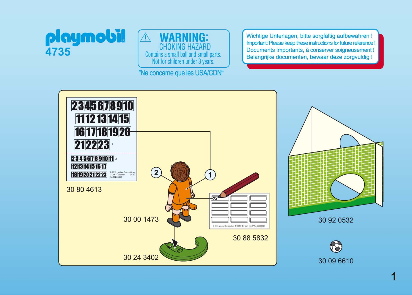 Playmobil 4735 Instructions