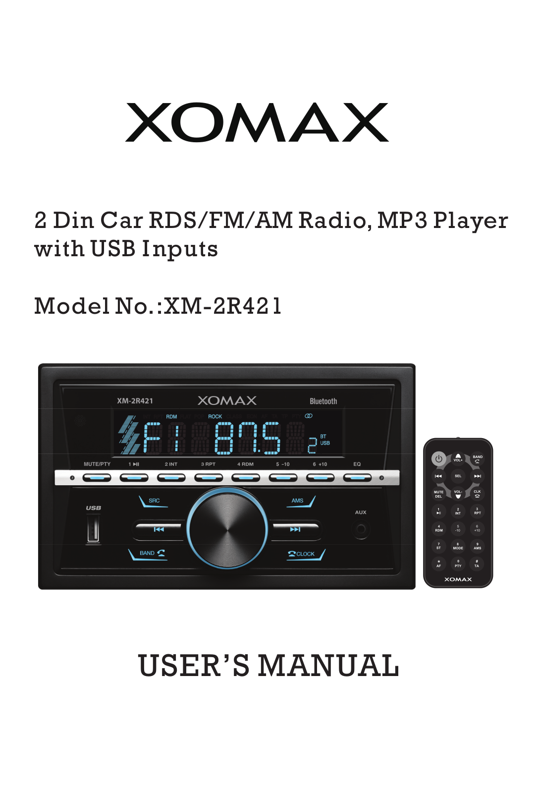 Xomax XM-2R421 User Manual