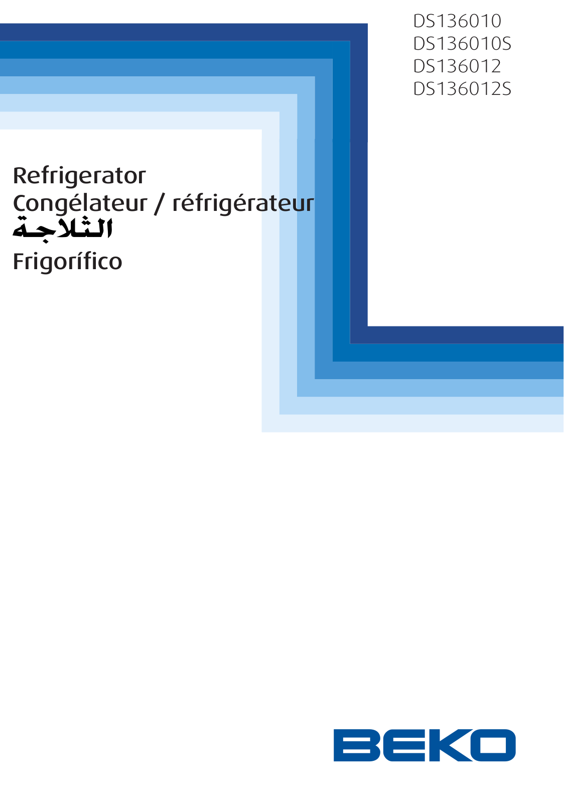 Beko DS136010, DS136010S, DS136012, DS136012S User manual