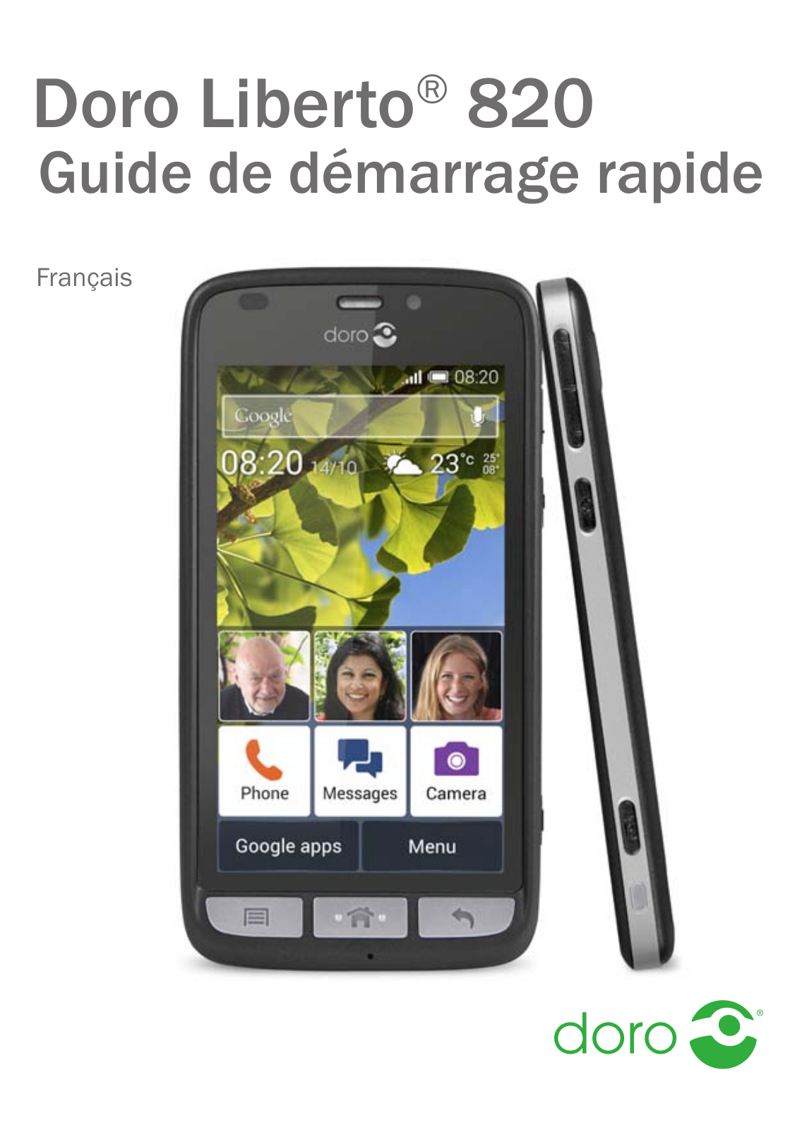 DORO 820 Guide rapide