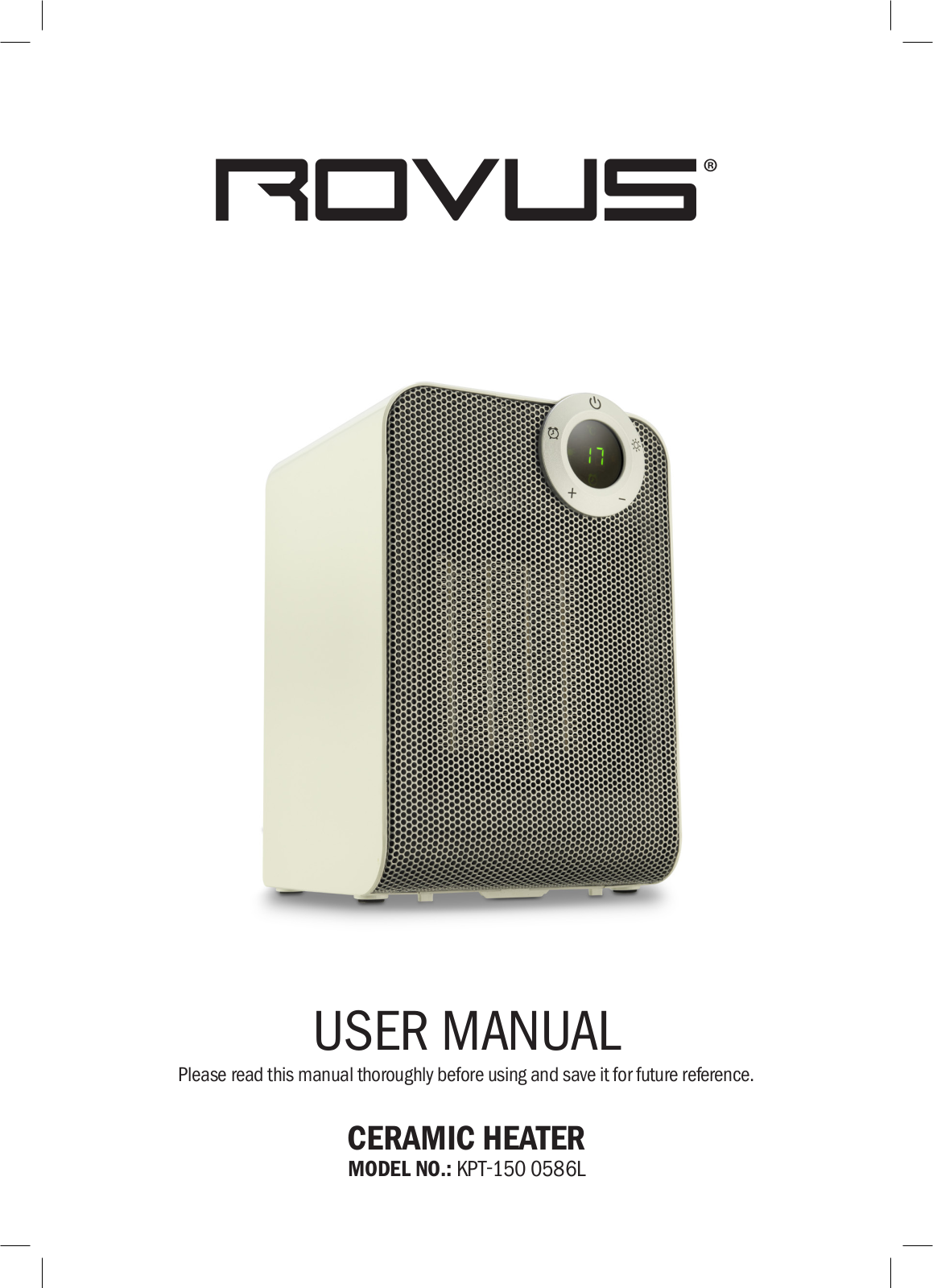 Rovus KPT-150 0586L User Manual