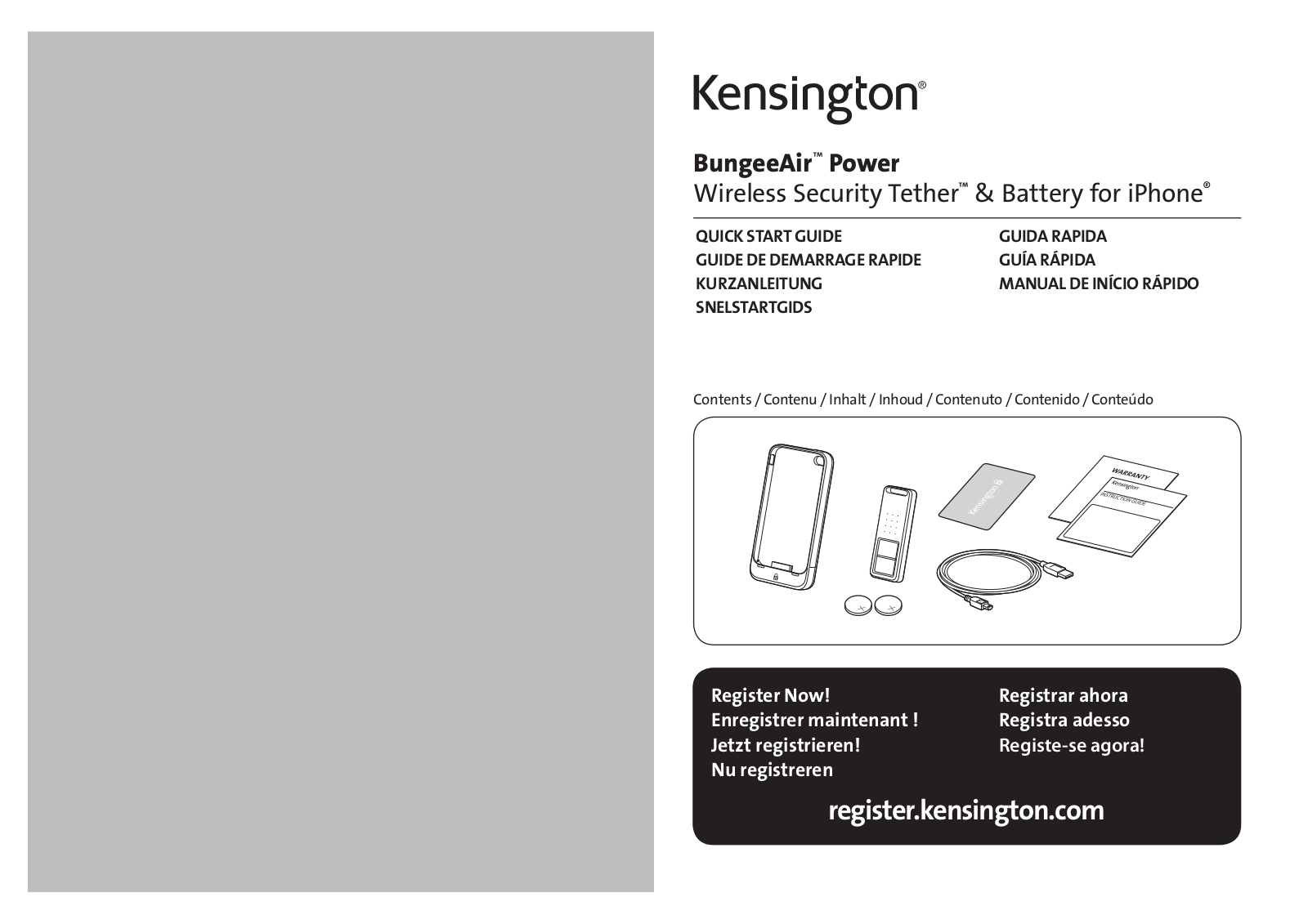 Kensington M01125-C, M01125 F quick start guide