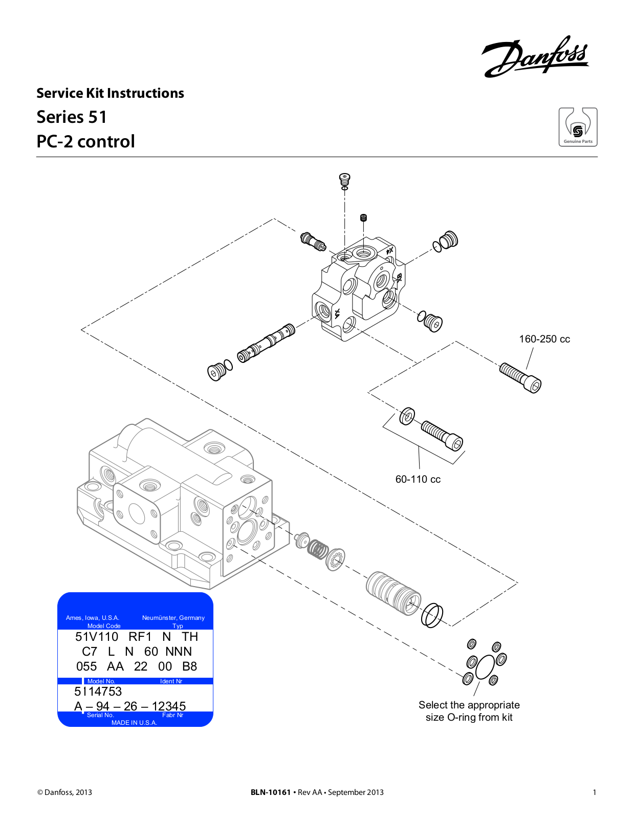 Danfoss PC-2 Installation guide