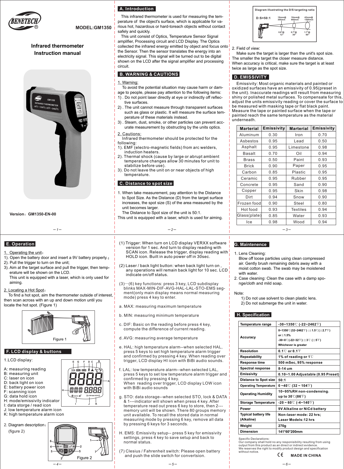 BENETECH GM1350 User guide - ManualMachine.com