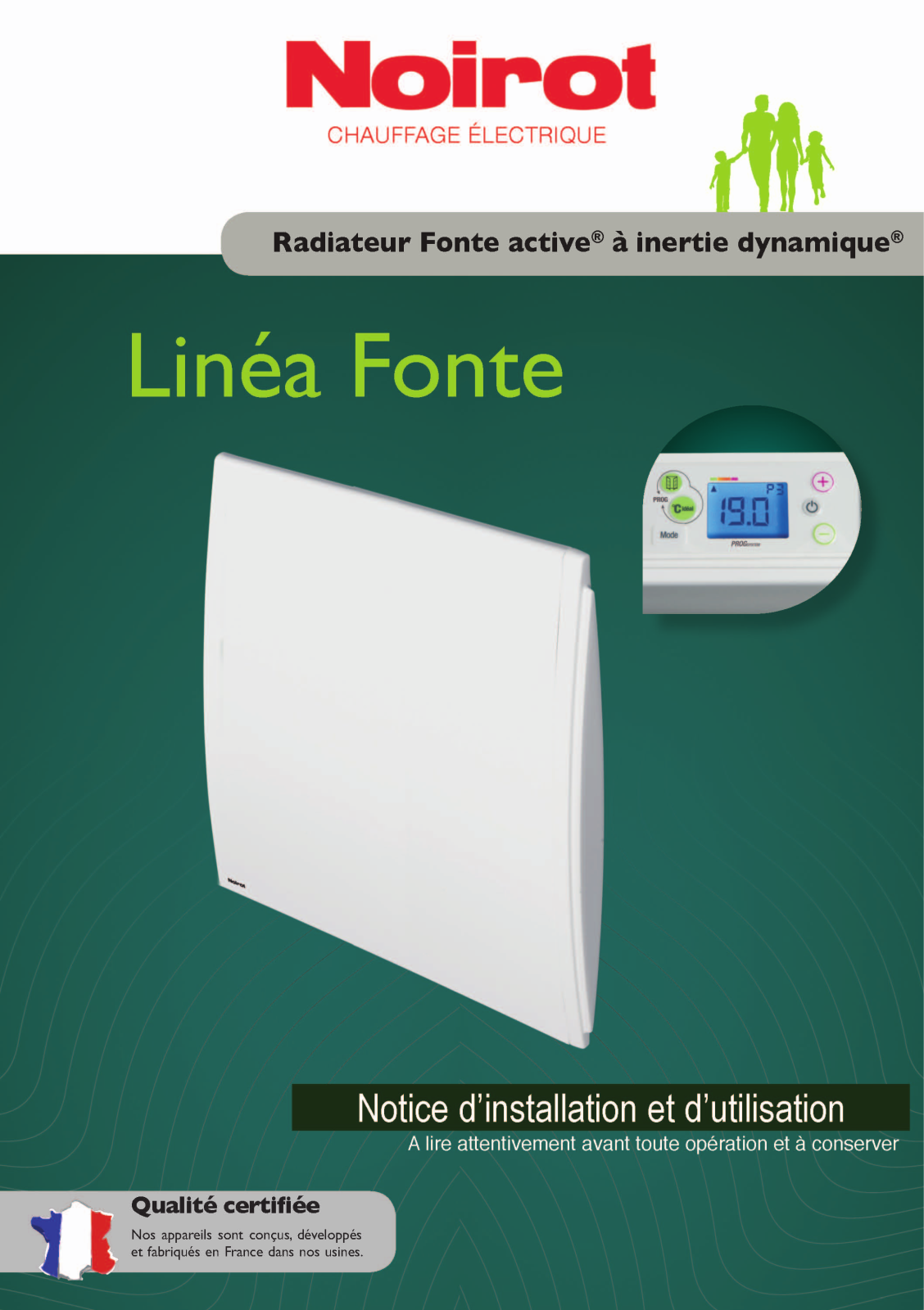 NOIROT Linéa Fonte User Manual