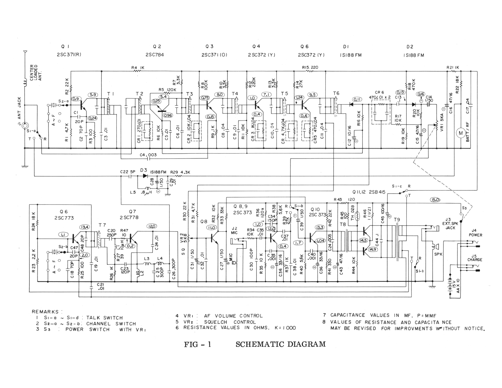 Realistic trc 60 Schematic